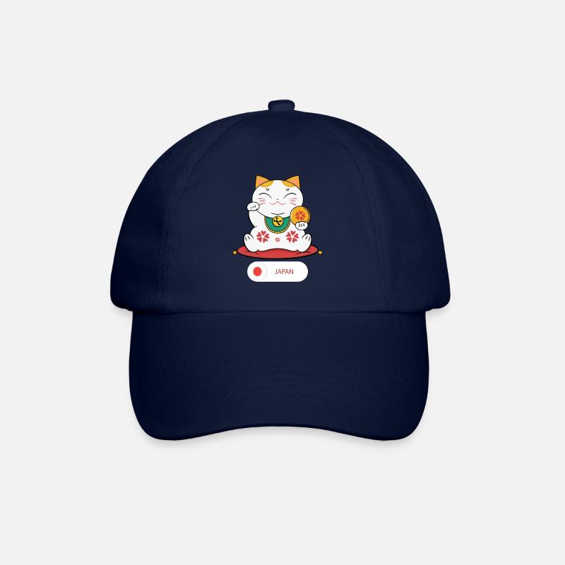 Maneki-neko Charm - Casquette classique - bleu/bleu