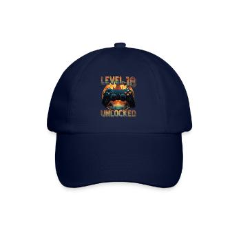 18th Birthday Gamer Nerd Controller Gift Idea - Baseball Cap - blue/blue - Front