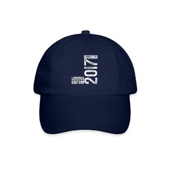 Birthday Gift December 2017. December 2017. - Baseball Cap - blue/blue - Front