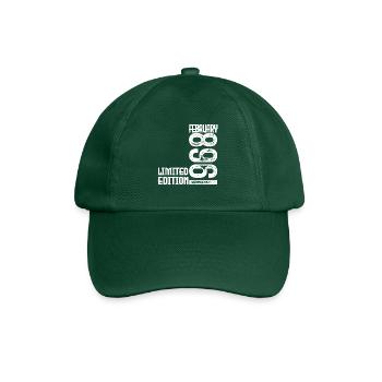 Cadeau Anniversaire Février 1968. February 1968. - Casquette classique - vert bouteille - Devant