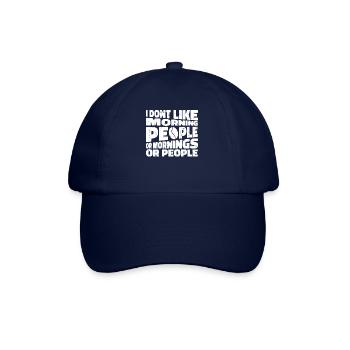 Black Humor Funny - Baseball Cap - blue/blue - Front