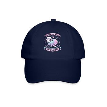 Motivation Geschenk Prüfung Schule Abitur Sprüche - Baseballkappe - Blau/Blau - Vorne