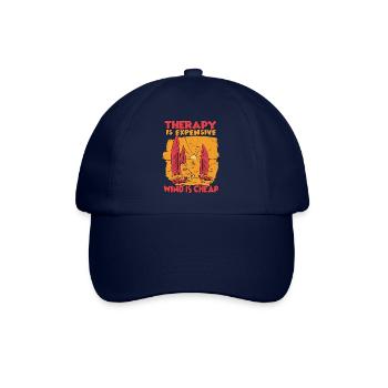 sail captain sail hobby yacht sailor - Baseball Cap - blue/blue - Front