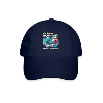 Rentner Geschenk Ruhestand Lustig Sport - Baseballkappe - Blau/Blau - Vorne