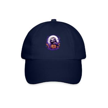 Halloween Deko Faultier Outfit Halloween Geschenk - Baseballkappe - Blau/Blau - Vorne