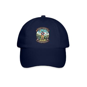 Weltbester Okayer Birdwatcher Vogelbeobachtung - Baseballkappe - Blau/Blau - Vorne