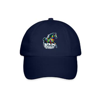 Autism Awareness puzzles piece - Baseballkappe - Blau/Blau - Vorne