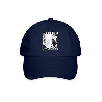 Krampus T | Costume de Krampus | Père Noël - Casquette classique - bleu/bleu - Devant