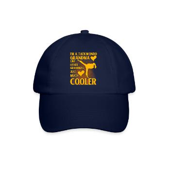 Je suis une grand-mère taekwondo comme les autres grands-mères juste - Casquette classique - bleu/bleu - Devant