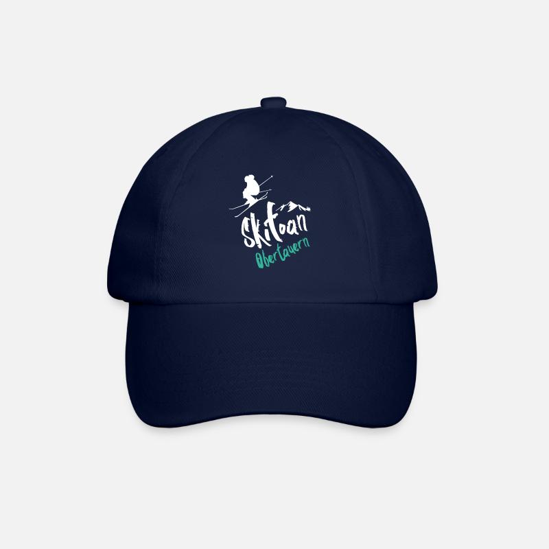 Skifahren Obertauern - Baseballkappe - Blau/Blau