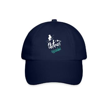 Skiing Kitzbühel - Baseball Cap - blue/blue - Front