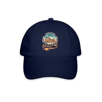 Vintage 1960 64th Birthday Original 1960 - Baseball Cap - blue/blue - Front