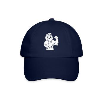 Fitness Goldener Doodle Hund - Baseballkappe - Blau/Blau - Vorne