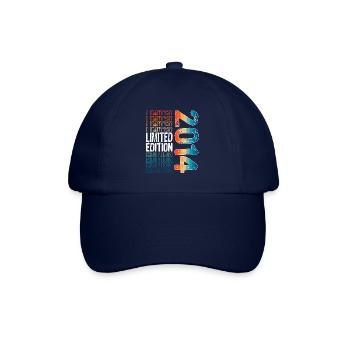 Limited Edition Since 2014 Birthday Vintage 2014 - Baseball Cap - blue/blue - Front