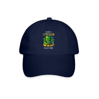 Ich bin kein Kobold, ich bin nur ein kleiner St. Patricks - Baseballkappe - Blau/Blau - Vorne