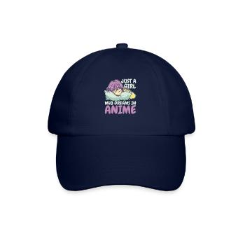 Anime Manga Anime Fille - Casquette classique - bleu/bleu - Devant