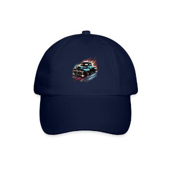 LKW Vintage Old Classic School American Pickup - Baseballkappe - Blau/Blau - Vorne