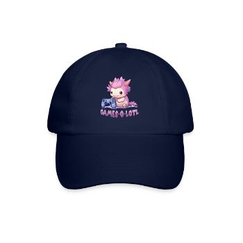 Kawaii Axolotl Gamer T | Anime Gamer T | Axolotl - Casquette classique - bleu/bleu - Devant