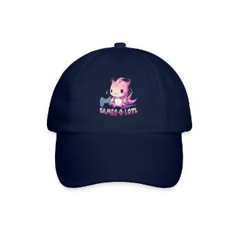 Axolotl T für Gamer | Kawaii Stuff | Anime Gamer ´ - Baseballkappe - Blau/Blau - Vorne