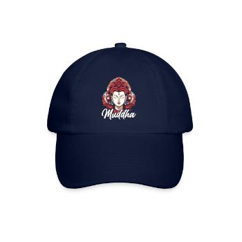 Mom Mother Muddha Sunflower Buddha - Baseball Cap - blue/blue - Front