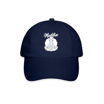 Mom Mother Muddha Sunflower Buddha - Baseball Cap - blue/blue - Front