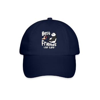 Panda Bear Lover Friend Pandas - Baseball Cap - blue/blue - Front