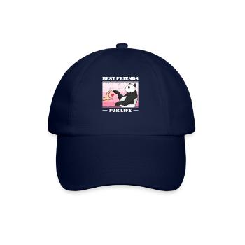 Panda Bear Lover Friend Pandas - Baseball Cap - blue/blue - Front
