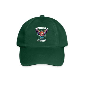 Mentally strong - well-being - Baseball Cap - bottle green - Front