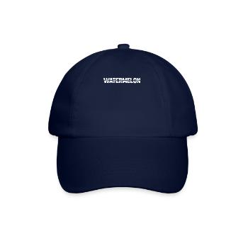 Watermelon ECG Heartbeat - Baseball Cap - blue/blue - Front