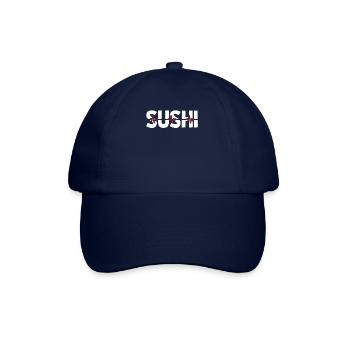 Rythme cardiaque de l’électrocardiogramme sushi - Casquette classique - bleu/bleu - Devant