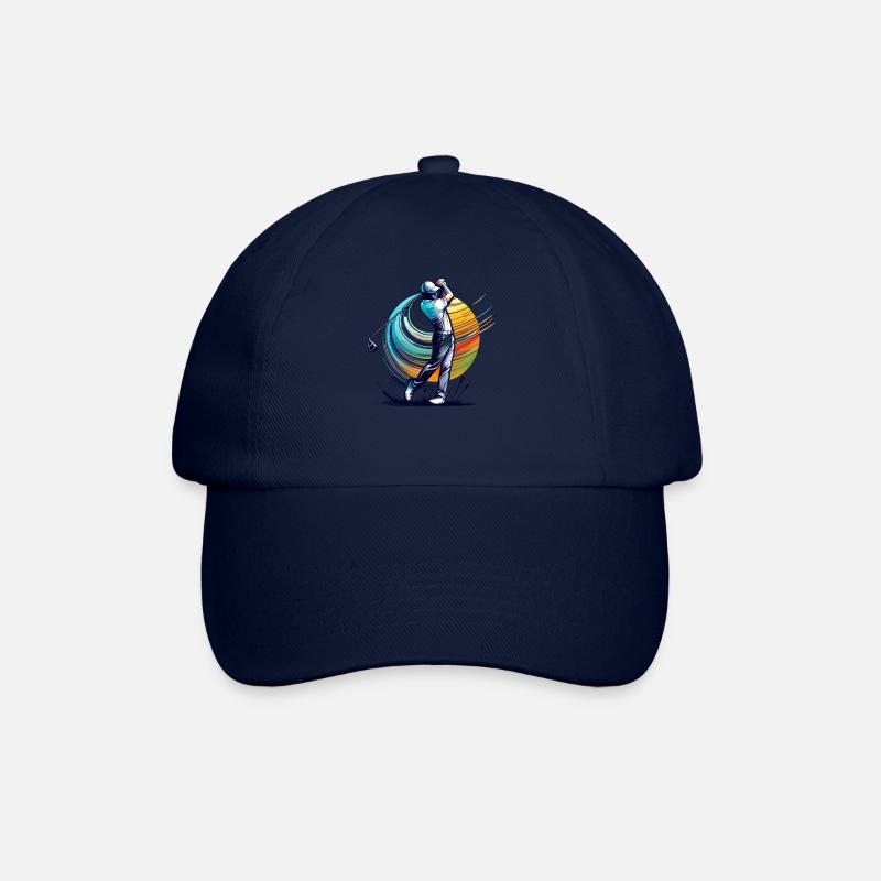 Golfer Golfspieler Golfer Golfer - Baseballkappe - Blau/Blau