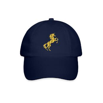 Bananas Unicorn T-Shirt Magisches Einhorn Grafik - Baseballkappe - Blau/Blau - Vorne