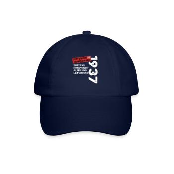 87 Years Birthday Test Winner Vintage 1937 - Baseball Cap - blue/blue - Front
