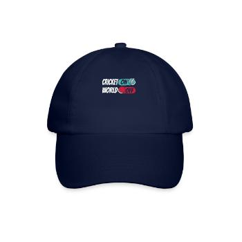 Cricket Cricket On World Off - Baseball Cap - blue/blue - Front