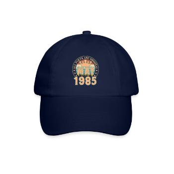 Mai 1985. Mai 1985 Geburtstagsgeschenk. Mai 1985 - Baseballkappe - Blau/Blau - Vorne