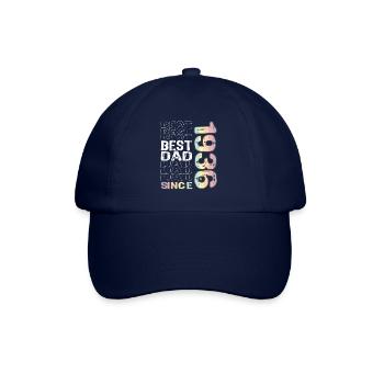 Best dad in the world since 1936 Father's Day - Baseball Cap - blue/blue - Front