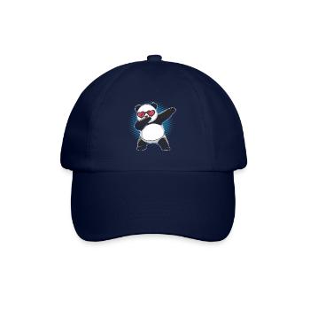 Panda Panda Bear Funny - Baseball Cap - blue/blue - Front