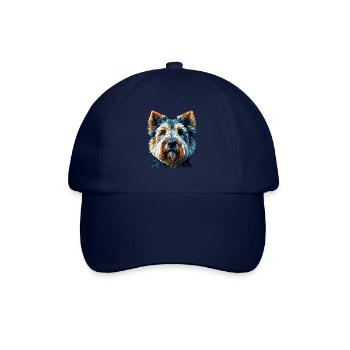 Polygon Art Glen Of Imaal Terrier Terriers - Casquette classique - bleu/bleu - Devant
