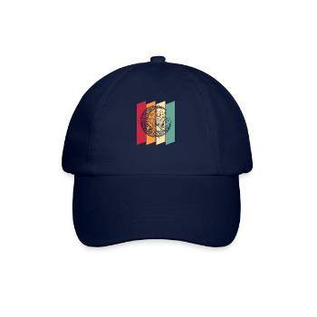 Phases de la Lune Tribale Guépard - Casquette classique - bleu/bleu - Devant