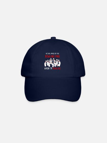 Bowler Sport Hobby Bowling Pin - Baseball Cap - blue/blue