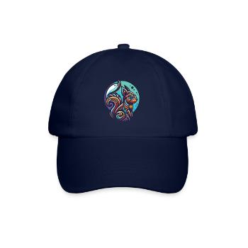 Squirrel Moon Phases - Baseball Cap - blue/blue - Front