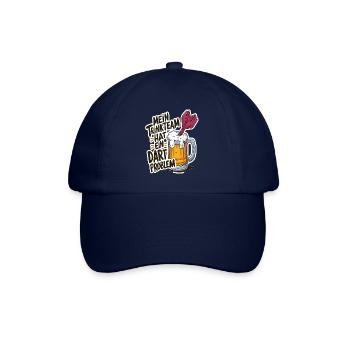 Mon équipe de buveurs a un problème de fléchettes - Casquette classique - bleu/bleu - Devant