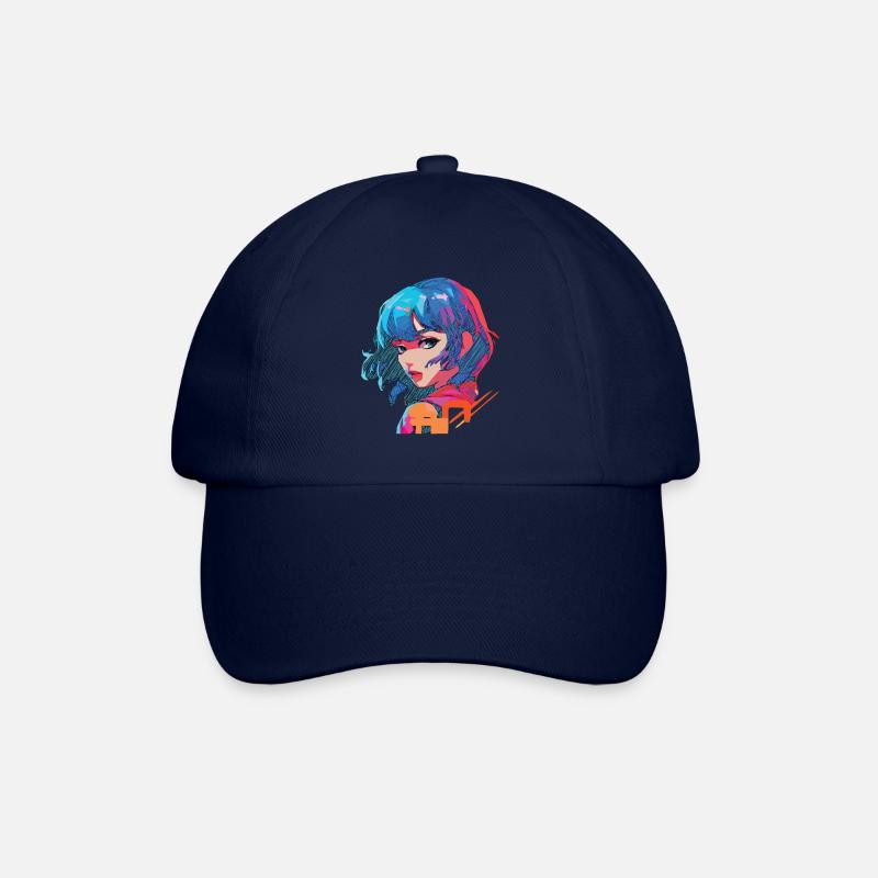 Joi - Baseball Cap - blue/blue