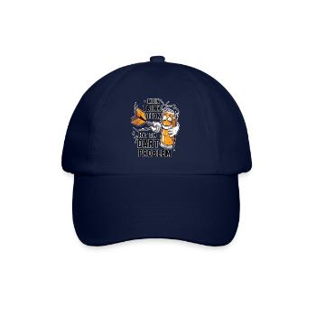 Mon équipe de buveurs a un problème de fléchettes - Casquette classique - bleu/bleu - Devant