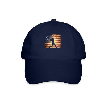 Baseball Hommes Femmes Enfants Joueur Lanceur Softball - Casquette classique - bleu/bleu - Devant