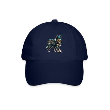 Mandala Art Border Collie Border Collies - Baseball Cap - blue/blue - Front
