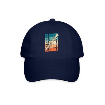 Clarinet, clarinetist - Baseball Cap - blue/blue - Front