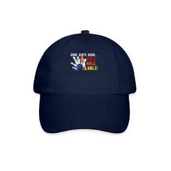 Sieme, eighth, nine... Wood, wood, wood for - Baseball Cap - blue/blue - Front