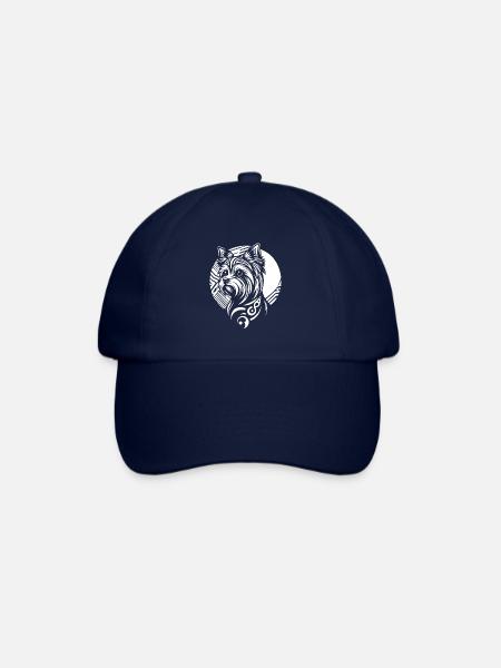 Yorkshire Terrier Moon Phases - Baseballkappe - Blau/Blau