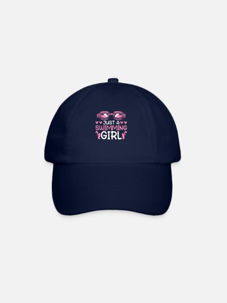 Swimming Swimmer Just A Swimming Girl - Baseball Cap - blue/blue